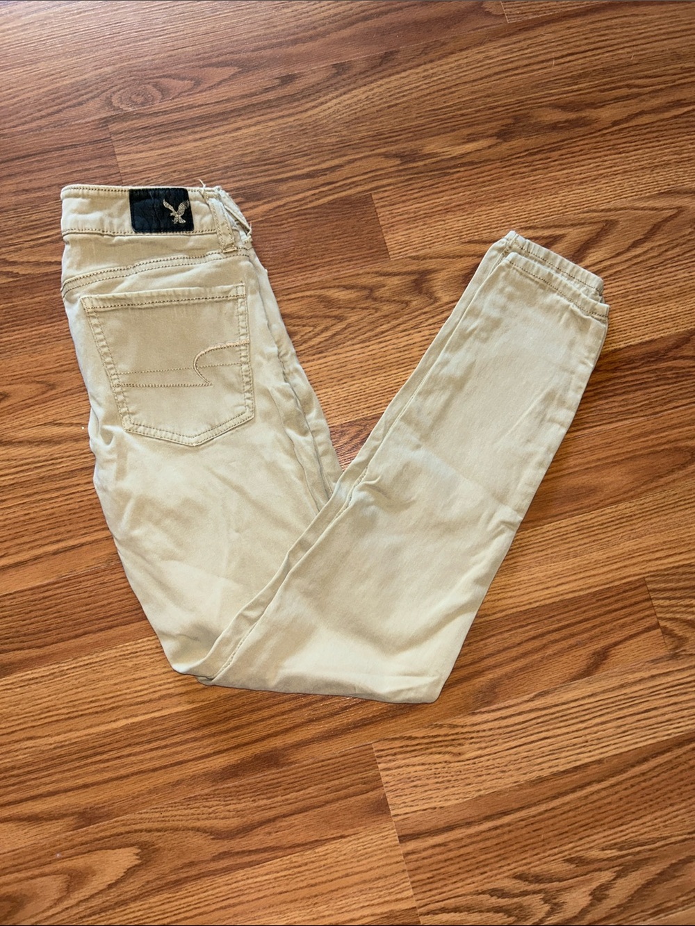 American Eagle Outfitters khaki, Size 0R, skinny